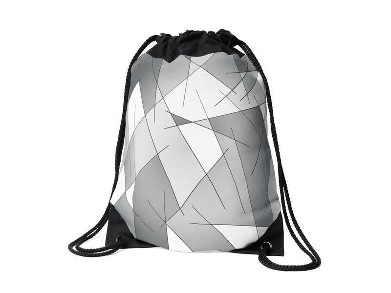 Drawstring Bags-ABSTRACT LINES #1 Drawstring Bags-from COLORADDICTED.COM-