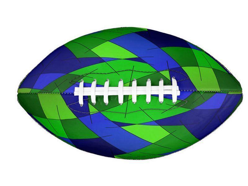 Footballs-ABSTRACT LINES #1 Footballs & Mini Footballs-from COLORADDICTED.COM-