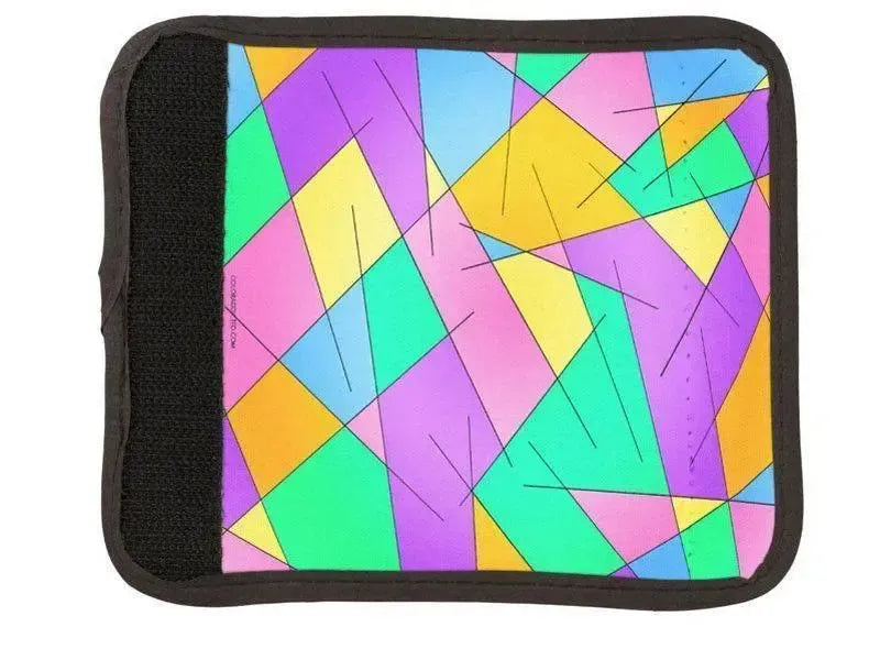 Luggage Handle Wraps-ABSTRACT LINES #1 Luggage Handle Wraps-from COLORADDICTED.COM-