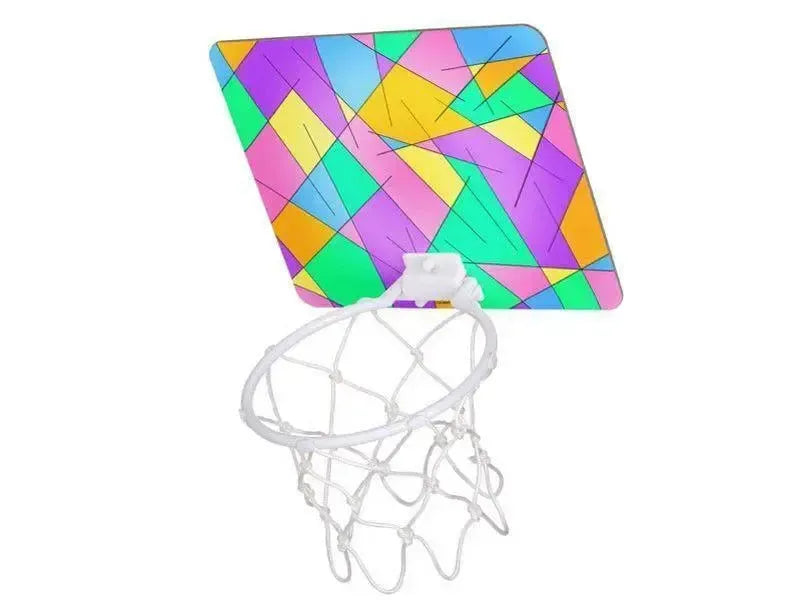 Mini Basketball Hoops-ABSTRACT LINES #1 Mini Basketball Hoops-from COLORADDICTED.COM-