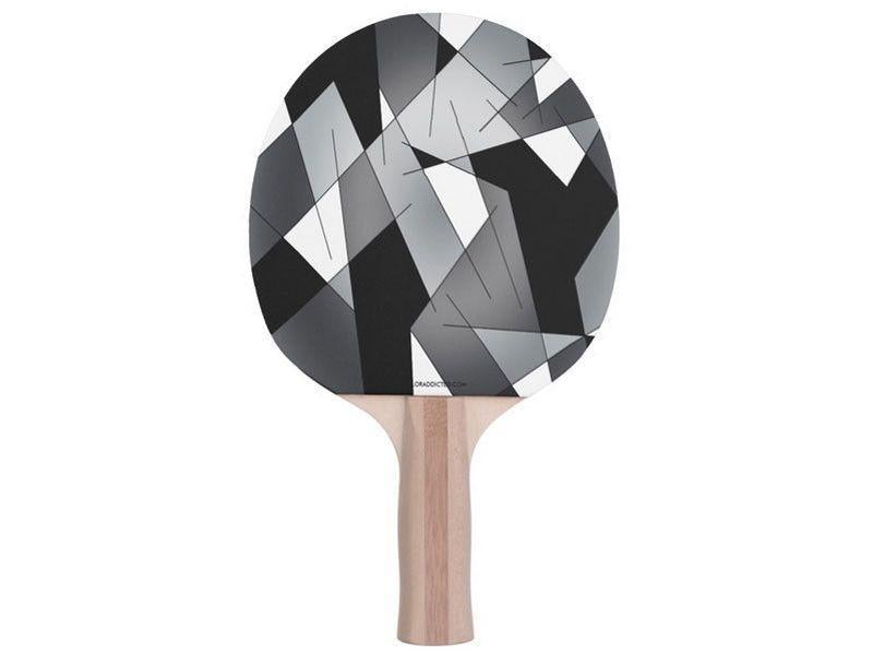 Ping Pong Paddles-ABSTRACT LINES #1 Ping Pong Paddles-from COLORADDICTED.COM-