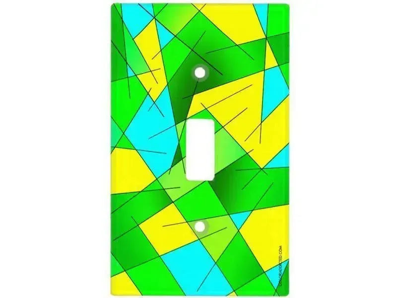 Toggle Light Switch Covers-ABSTRACT LINES #1 Single, Double & Triple-Toggle Light Switch Covers-from COLORADDICTED.COM-