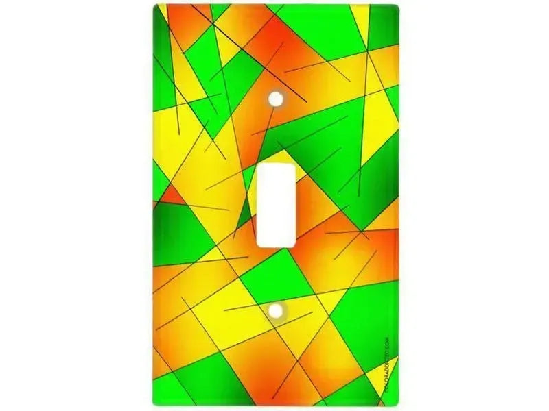 Toggle Light Switch Covers-ABSTRACT LINES #1 Single, Double & Triple-Toggle Light Switch Covers-from COLORADDICTED.COM-