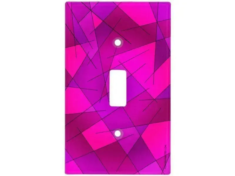 Toggle Light Switch Covers-ABSTRACT LINES #1 Single, Double & Triple-Toggle Light Switch Covers-from COLORADDICTED.COM-