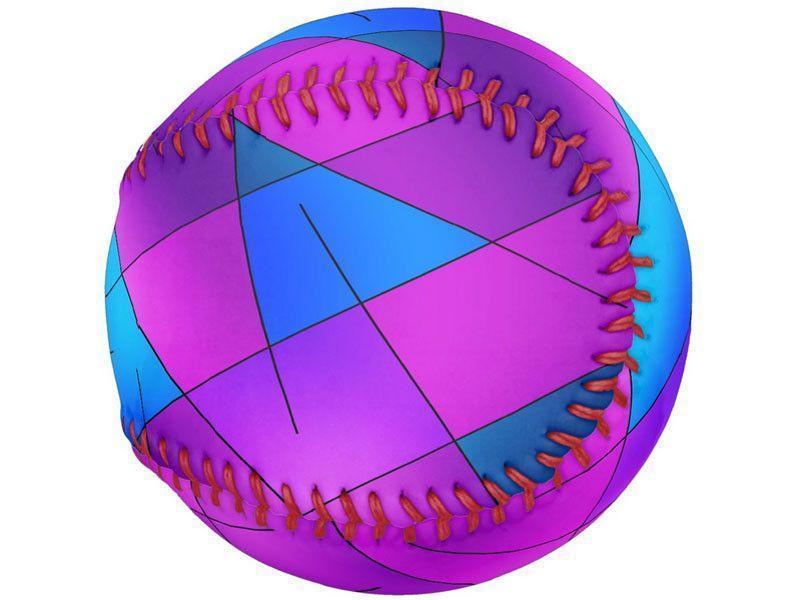 Softballs-ABSTRACT LINES #1 Softballs-Purples &amp; Violets &amp; Fuchsias &amp; Turquoises-from COLORADDICTED.COM-