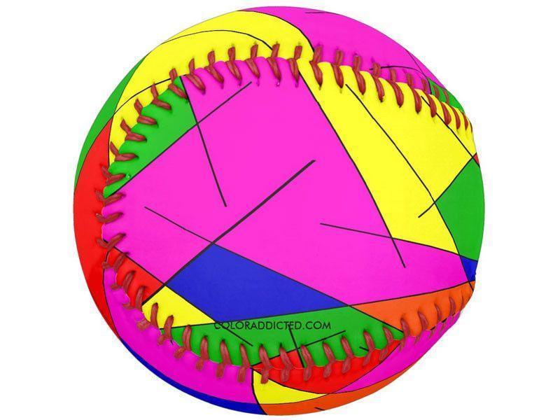 Softballs-ABSTRACT LINES #1 Softballs-from COLORADDICTED.COM-