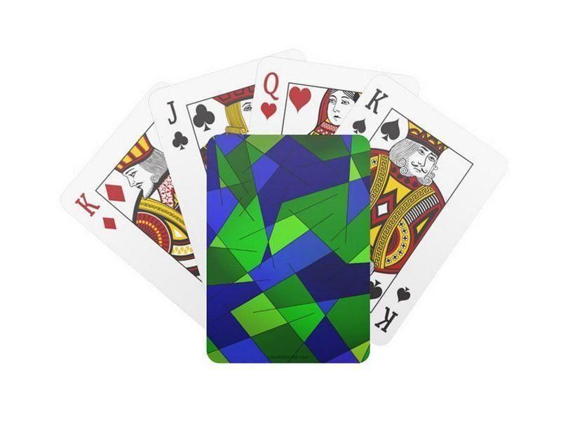 Playing Cards-ABSTRACT LINES #1 Standard Playing Cards-from COLORADDICTED.COM-