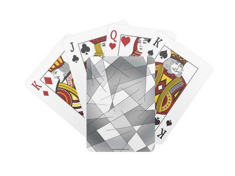 Playing Cards-ABSTRACT LINES #1 Standard Playing Cards-from COLORADDICTED.COM-