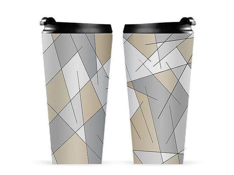 Travel Mugs-ABSTRACT LINES #1 Travel Mugs-from COLORADDICTED.COM-