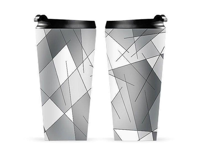 Travel Mugs-ABSTRACT LINES #1 Travel Mugs-from COLORADDICTED.COM-