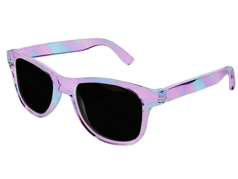 Wayfarer Sunglasses-ABSTRACT LINES #1 Wayfarer Sunglasses (transparent background)-from COLORADDICTED.COM-