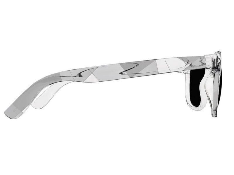 Wayfarer Sunglasses-ABSTRACT LINES #1 Wayfarer Sunglasses (transparent background)-from COLORADDICTED.COM-