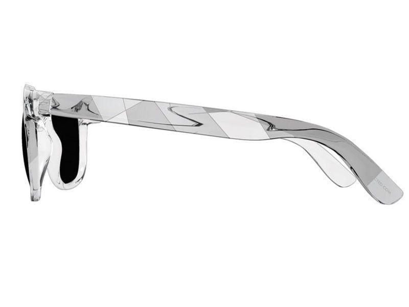 Wayfarer Sunglasses-ABSTRACT LINES #1 Wayfarer Sunglasses (transparent background)-from COLORADDICTED.COM-