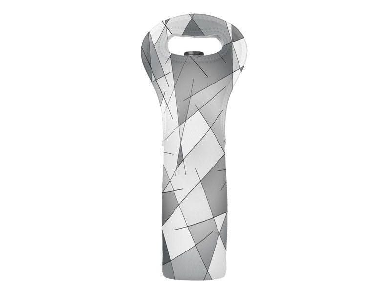 Wine Totes-ABSTRACT LINES #1 Wine Totes-from COLORADDICTED.COM-