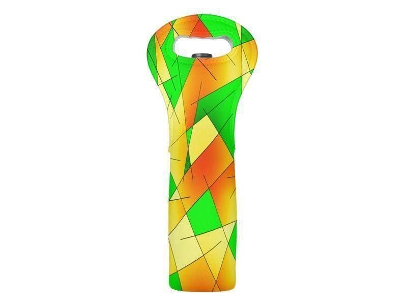 Wine Totes-ABSTRACT LINES #1 Wine Totes-from COLORADDICTED.COM-