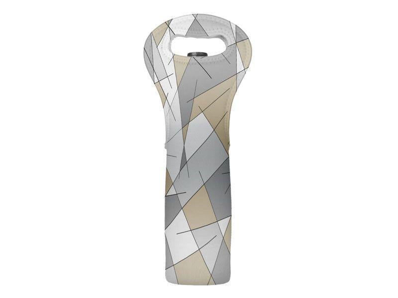 Wine Totes-ABSTRACT LINES #1 Wine Totes-from COLORADDICTED.COM-