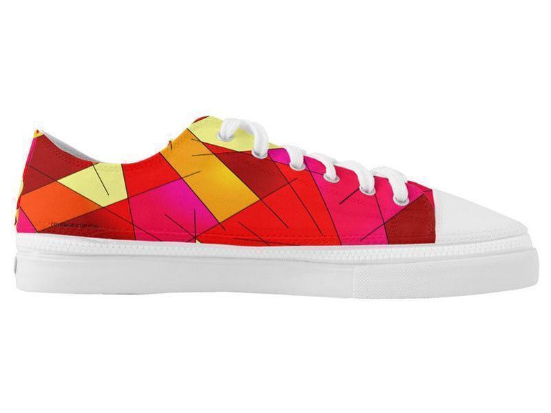 ZipZ Low-Top Sneakers-ABSTRACT LINES #1 ZipZ Low-Top Sneakers-from COLORADDICTED.COM-