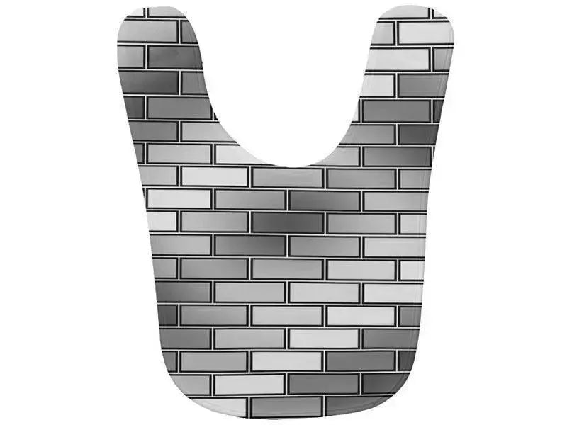 Baby Bibs-BRICK WALL #2 Baby Bibs-from COLORADDICTED.COM-