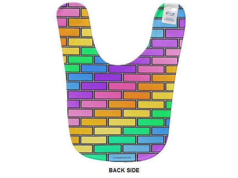 Baby Bibs-BRICK WALL #2 Baby Bibs-from COLORADDICTED.COM-