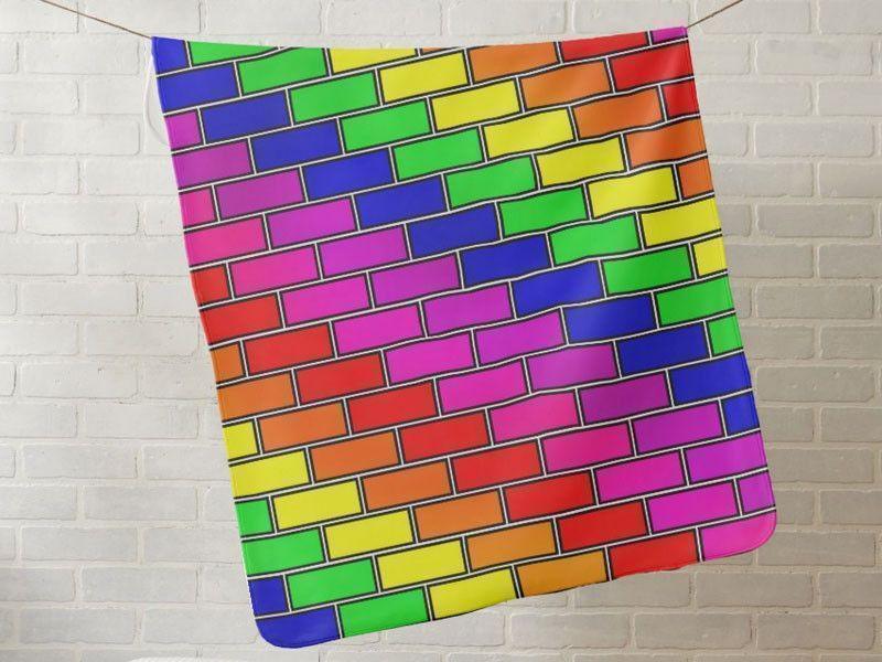 Baby Blankets-BRICK WALL #2 Baby Blankets-from COLORADDICTED.COM-