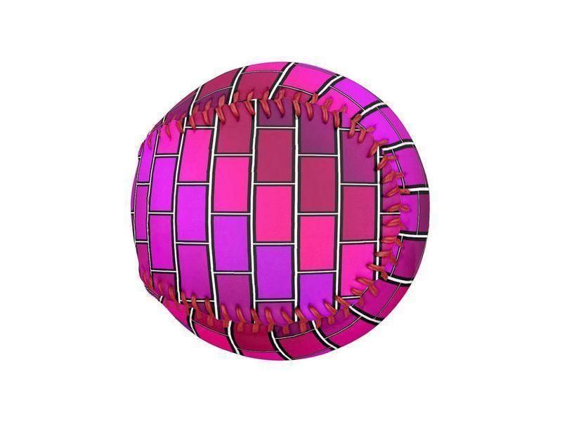 Baseballs-BRICK WALL #2 Baseballs-from COLORADDICTED.COM-