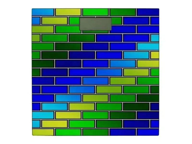 Bathroom Scales-BRICK WALL #2 Bathroom Scales-from COLORADDICTED.COM-