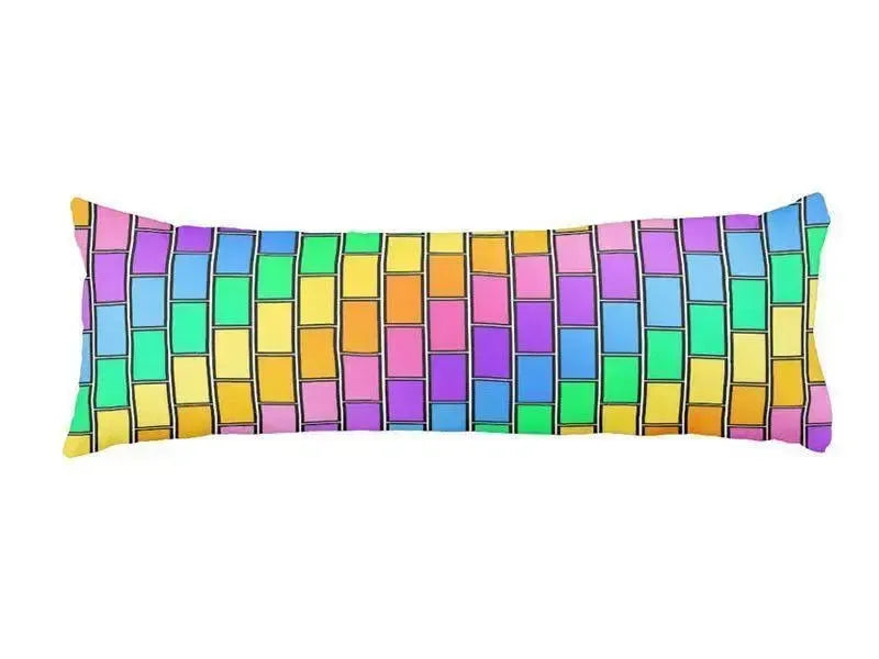 Body Pillows - Dakimakuras-BRICK WALL #2 Body Pillows - Dakimakuras-Multicolor Light-from COLORADDICTED.COM-