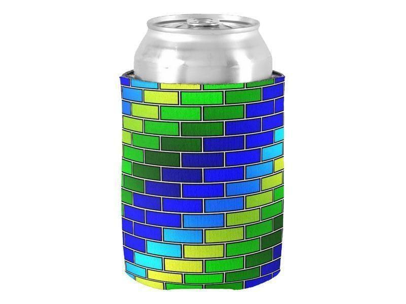 Can Cooler Sleeves – Can Koozies-BRICK WALL #2 Bottle & Can Cooler Sleeves – Bottle & Can Koozies-from COLORADDICTED.COM-