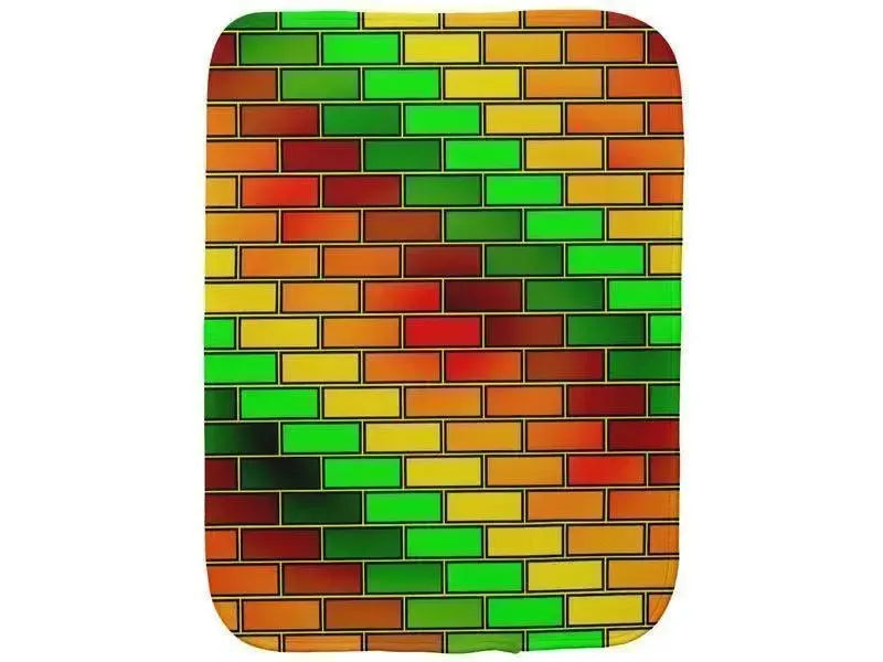 Burp Cloths-BRICK WALL #2 Burp Cloths-from COLORADDICTED.COM-
