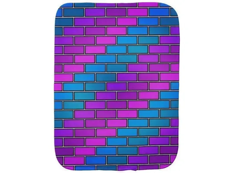 Burp Cloths-BRICK WALL #2 Burp Cloths-from COLORADDICTED.COM-