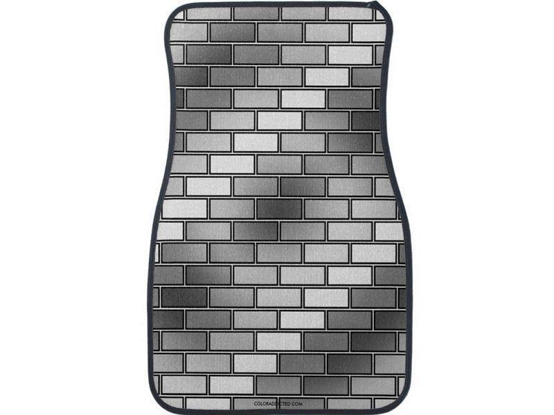 Car Mats-BRICK WALL #2 Car Mats Sets-from COLORADDICTED.COM-