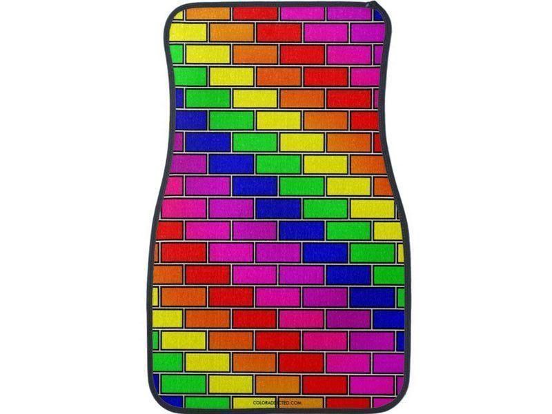 Car Mats-BRICK WALL #2 Car Mats Sets-from COLORADDICTED.COM-