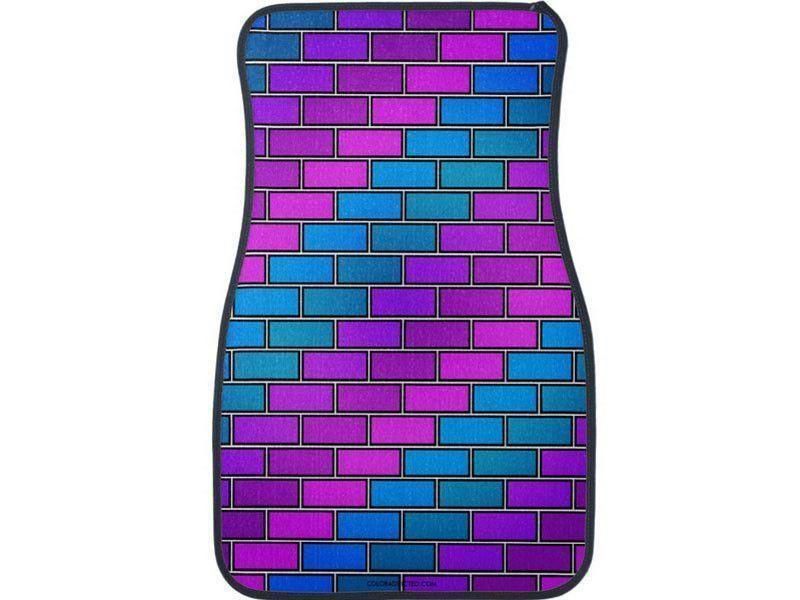 Car Mats-BRICK WALL #2 Car Mats Sets-from COLORADDICTED.COM-
