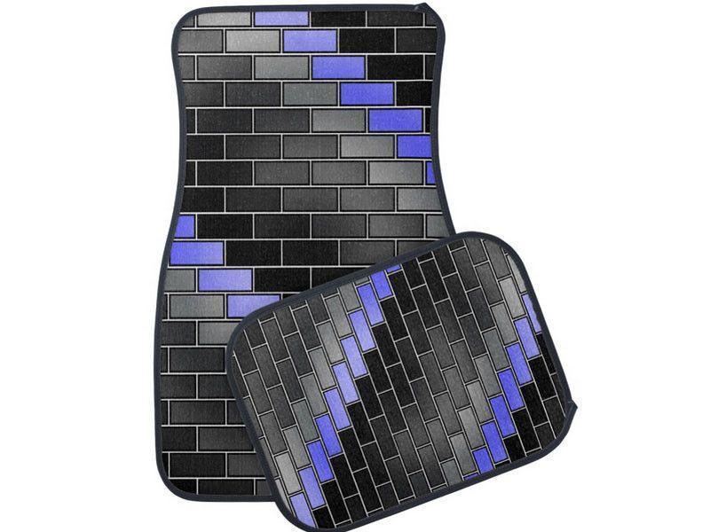 Car Mats-BRICK WALL #2 Car Mats Sets-from COLORADDICTED.COM-