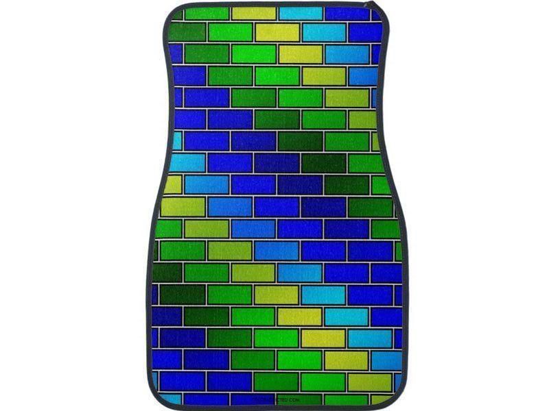 Car Mats-BRICK WALL #2 Car Mats Sets-from COLORADDICTED.COM-