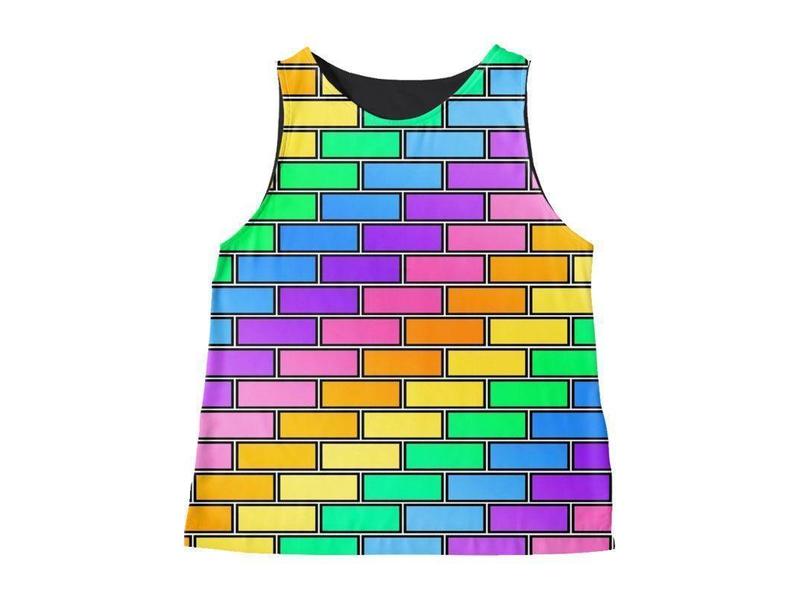 Contrast Tanks-BRICK WALL #2 Contrast Tanks-Multicolor Light-from COLORADDICTED.COM-