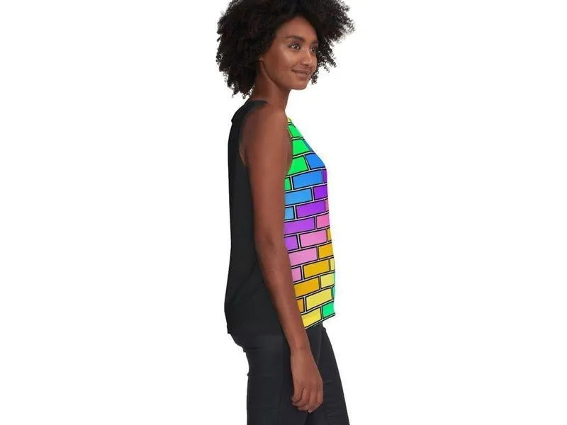 Contrast Tanks-BRICK WALL #2 Contrast Tanks-from COLORADDICTED.COM-