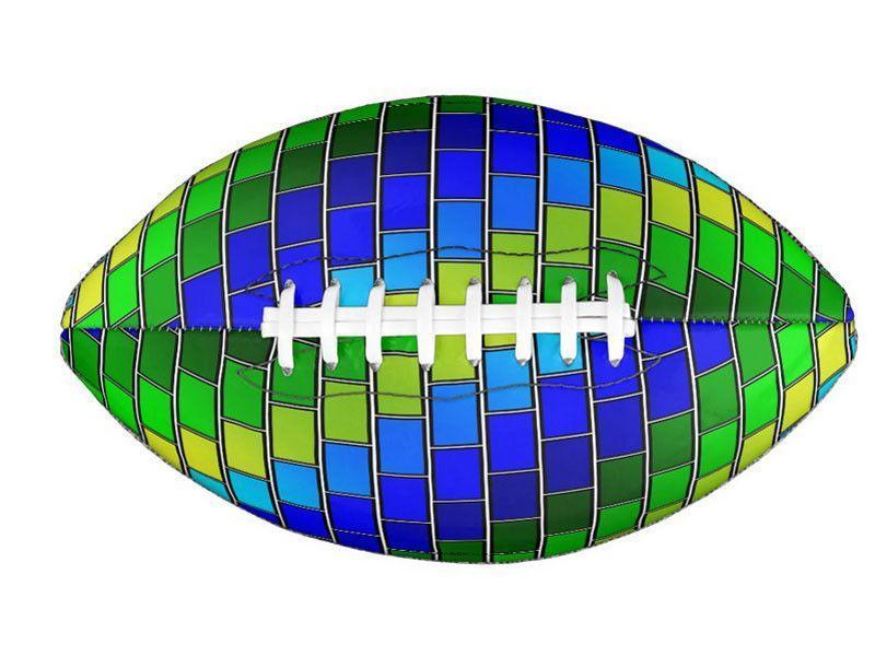 Footballs-BRICK WALL #2 Footballs & Mini Footballs-from COLORADDICTED.COM-