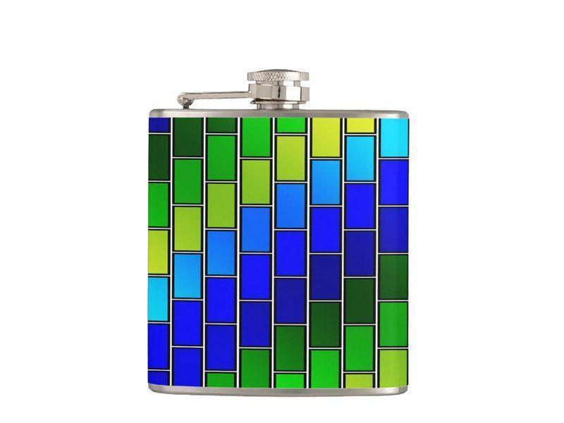 Hip Flasks-BRICK WALL #2 Hip Flasks-from COLORADDICTED.COM-