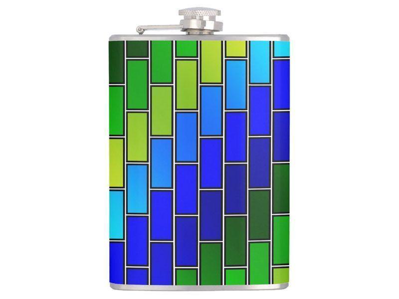 Hip Flasks-BRICK WALL #2 Hip Flasks-from COLORADDICTED.COM-