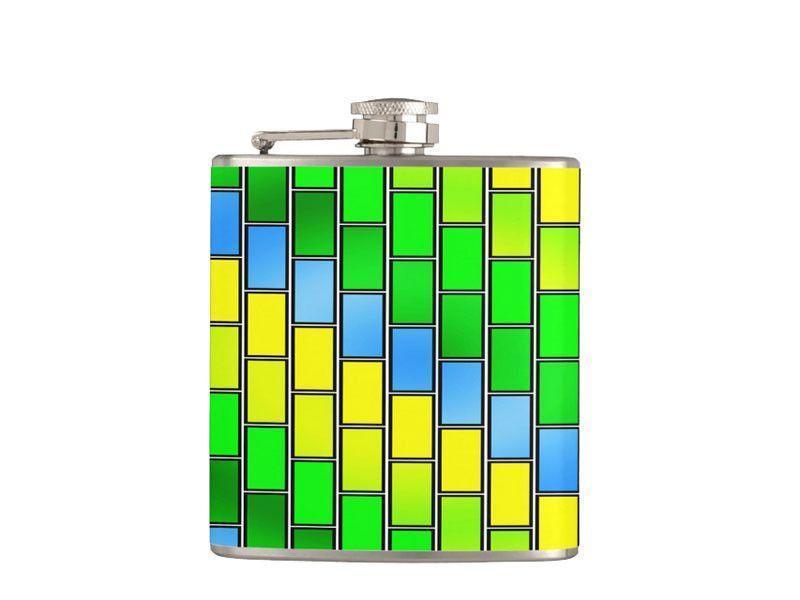 Hip Flasks-BRICK WALL #2 Hip Flasks-from COLORADDICTED.COM-