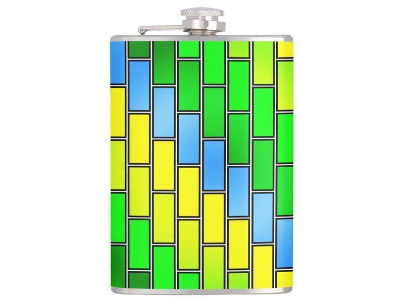 Hip Flasks-BRICK WALL #2 Hip Flasks-from COLORADDICTED.COM-