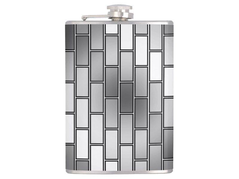 Hip Flasks-BRICK WALL #2 Hip Flasks-from COLORADDICTED.COM-