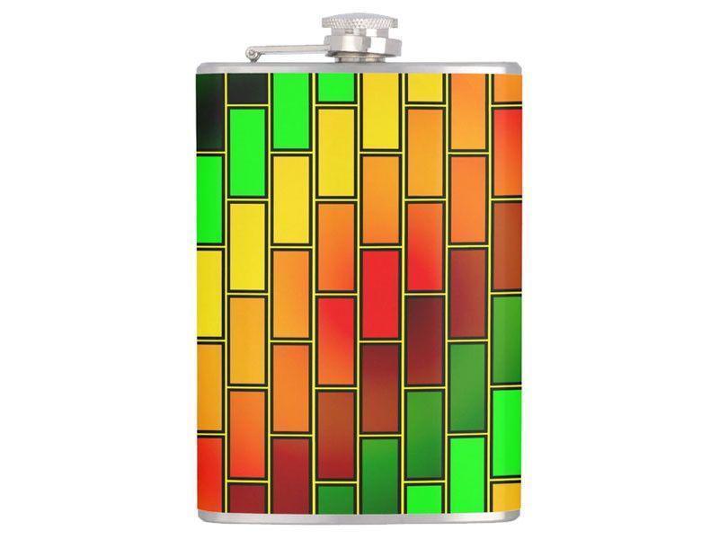 Hip Flasks-BRICK WALL #2 Hip Flasks-from COLORADDICTED.COM-