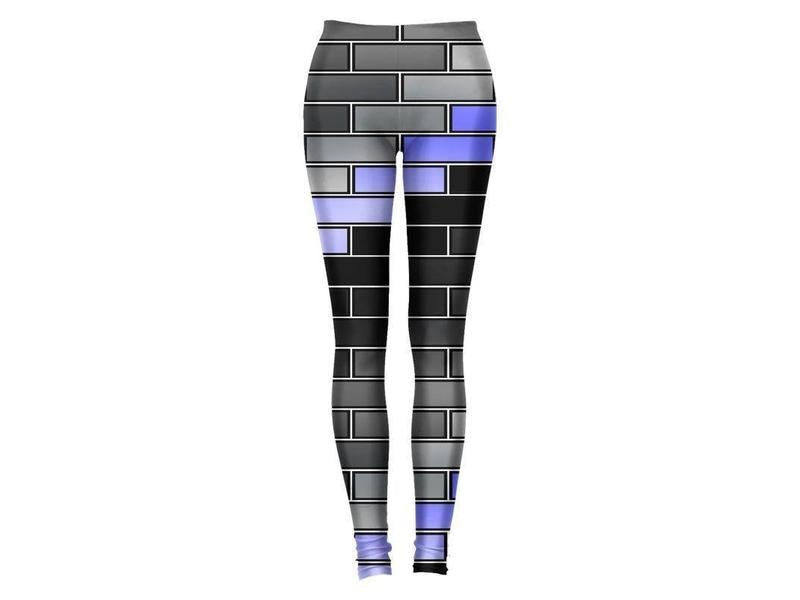 Leggings-BRICK WALL #2 Leggings-Multicolor Bright-from COLORADDICTED.COM-