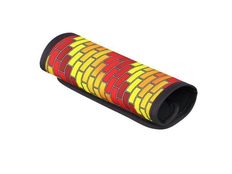 Luggage Handle Wraps-BRICK WALL #2 Luggage Handle Wraps-from COLORADDICTED.COM-
