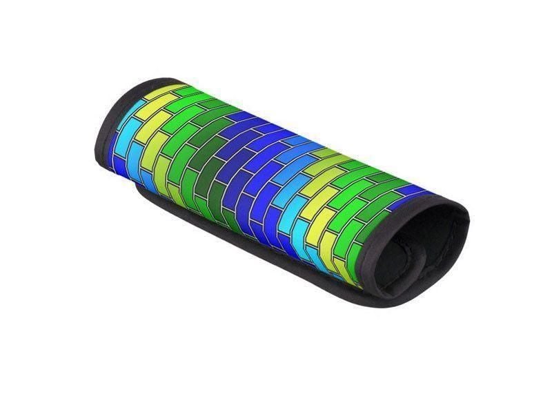 Luggage Handle Wraps-BRICK WALL #2 Luggage Handle Wraps-from COLORADDICTED.COM-