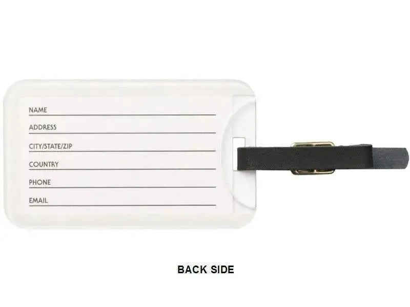 Luggage Tags-BRICK WALL #2 Luggage Tags-from COLORADDICTED.COM-