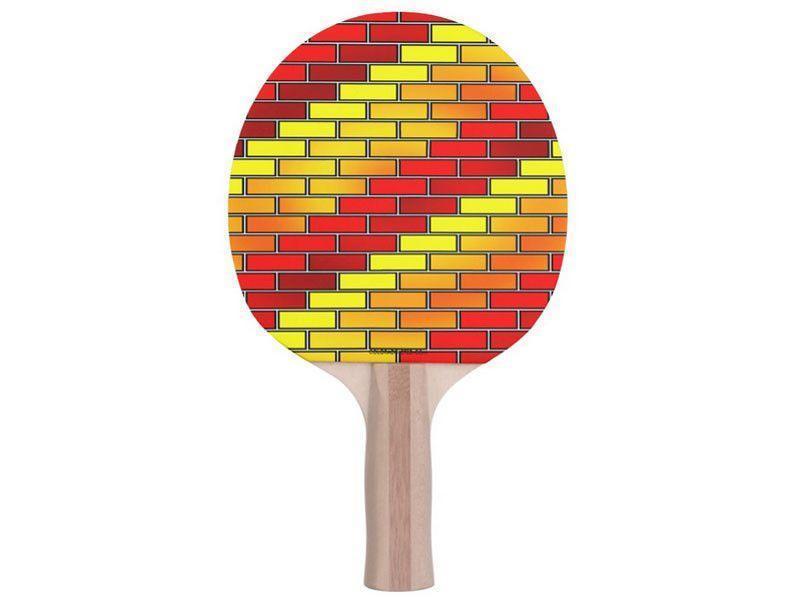 Ping Pong Paddles-BRICK WALL #2 Ping Pong Paddles-from COLORADDICTED.COM-