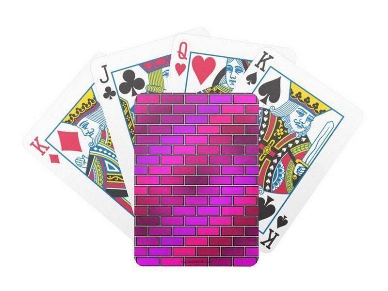 Playing Cards-BRICK WALL #2 Premium Bicycle® Playing Cards-from COLORADDICTED.COM-